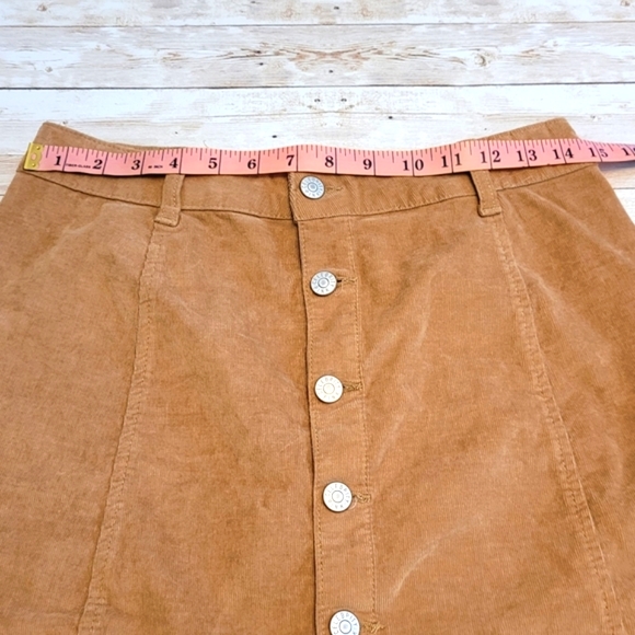 Celebrity Pink Corduroy Mini Skirt | Corduroy Skirt | Mini Skirt | Y2K Style - Picture 10 of 11